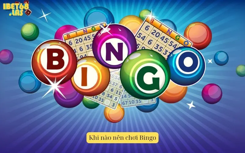 Khi nào nên chơi Bingo