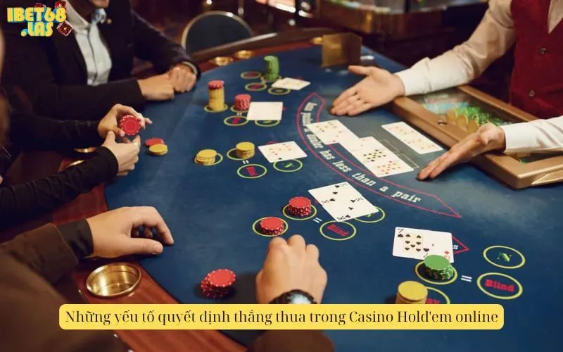 Những yếu tố quyết định thắng thua trong Casino Hold'em online